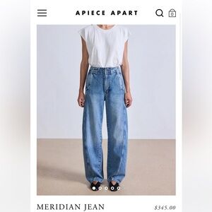 APIECE APART MERIDIAN JEAN